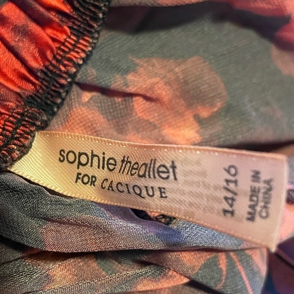 Sophie Theallet Sheer Mon Amour Camidoll Shorts Size 14/16 Lane Bryant 1X - Picture 2 of 2